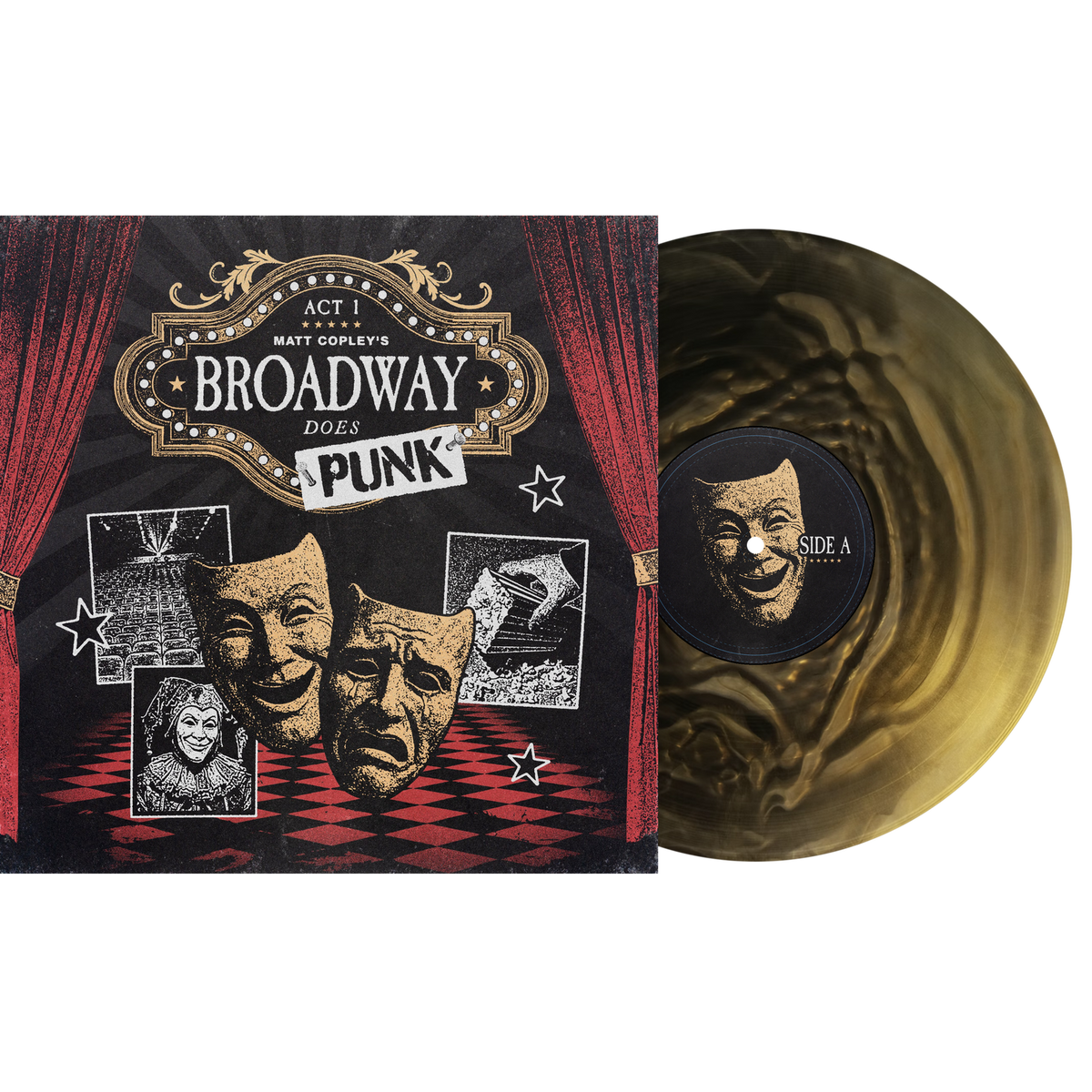 Act I (Broadway Does Punk) - Black and Gold Ripple