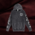 Vintage Black Mineral Wash Hoodie